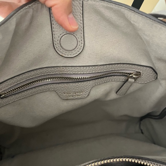 Kate Spade Warm Taupe Pebbled Leather Shoulder Bag - Picture 8 of 13